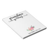 Grandma's Note Pad Notitieblok (Schuin)