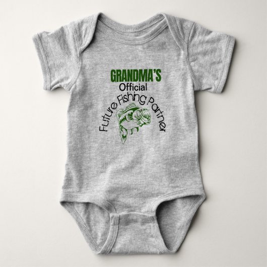 Grandma's Officiële Baby Bodysuit (Voorkant)