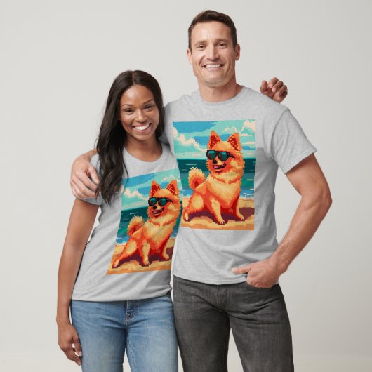 Grandma's Pixel Dog T-shirt (Unisex)