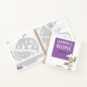  GRANDMA'S RECIPES Specialized Blank Cookbook No. Notitieboek (Binnen)