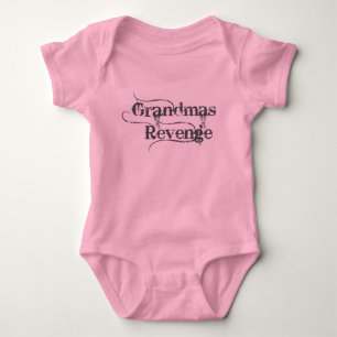Grandmas Revenge Black Romper