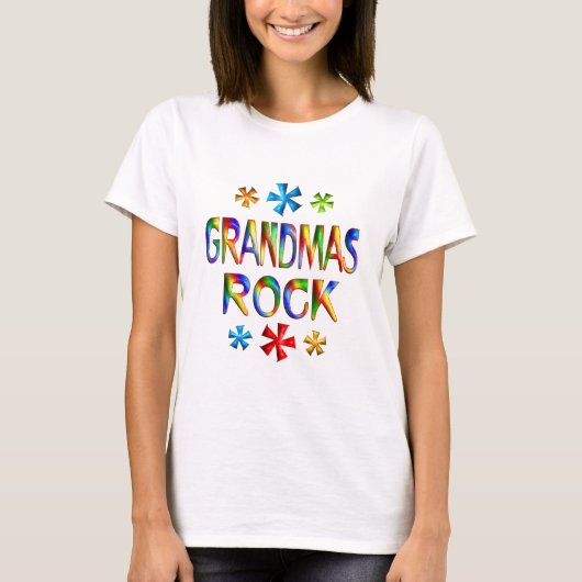 GRANDMAS ROCK T-SHIRT (Voorkant)