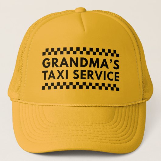 Grandma's Taxi Service Trucker Pet (Voorkant)