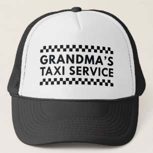 Grandma's Taxi Service Trucker Pet