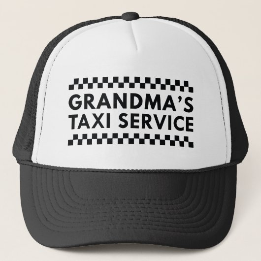 Grandma's Taxi Service Trucker Pet (Voorkant)