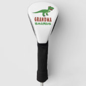 Grandmasaurus Dinosaur T-Rex Dino Nana Grandparent Golfheadcover (Voorkant)