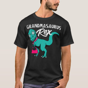 Grandmasaurus Rex T ranch western T-shirt