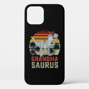 Grandmasaurus T Rex Dinosaur Grandma Saurus Family Case-Mate iPhone Case