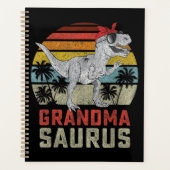 Grandmasaurus T Rex Dinosaur Grandma Saurus Family Planner (Voorkant)