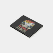 Grandmasaurus T Rex Dinosaur Grandma Saurus Family Post-it® Notes (Schuin)