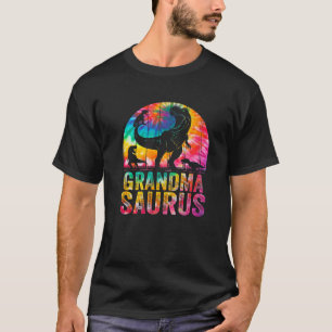 Grandmasaurus T Rex Dinosaur Grandma Saurus Family T-shirt