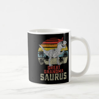 Grandmasaurus T Rex Dinosaur Great Grandma Saurus Koffiemok