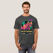 Grandmasaurus T rex Grandma Saurus Dinosaur T-shirt (Voorkant volledig)
