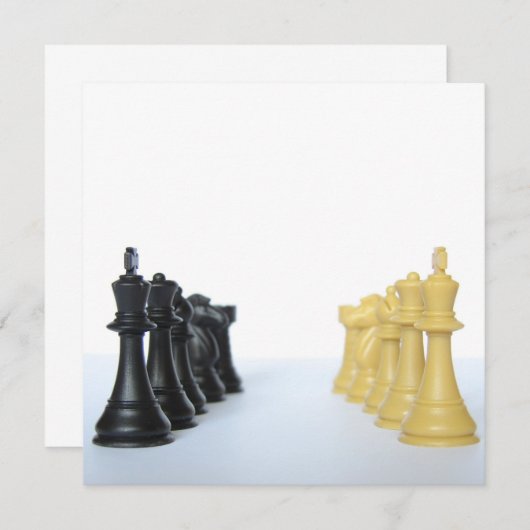 Grandmaster-uitnodigingen Kaart (Voorkant / Achterkant)