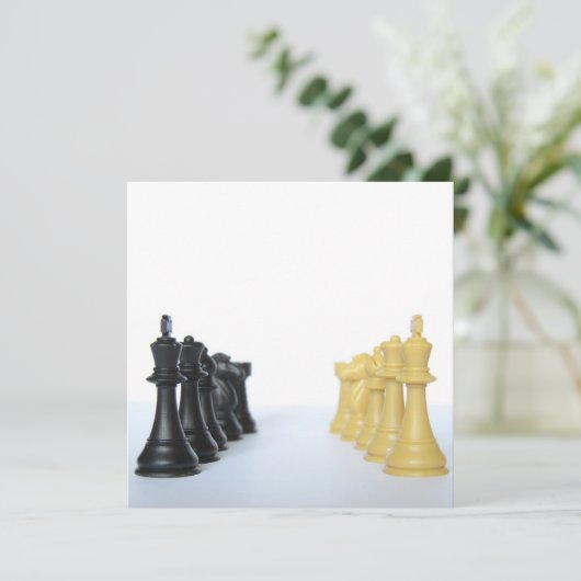 Grandmaster-uitnodigingen Kaart (Staand voorkant)