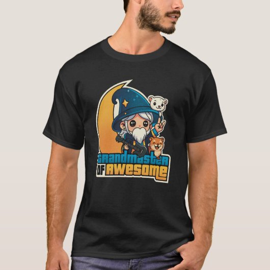 Grandmaster van Awesome Grafische T-Shirt (Voorkant)