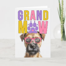 GrandMAW Border Terrier GrandDOG Grootouders Dag