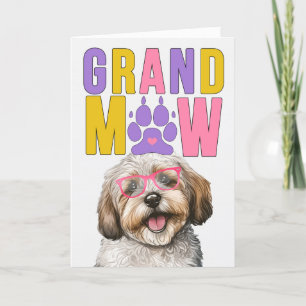 GrandMAW Havanese HOND Grappige Grootouders Dag Feestdagen Kaart