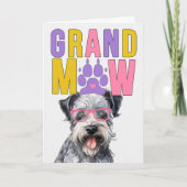 GrandMAW Pumi Hond Grappige Grootouders Dag Feestdagen Kaart (Voorkant)