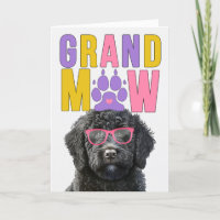 GrandMAW Zwart Doodle Hond Grappige Grootouders Da