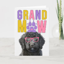 GrandMAW Zwart Doodle Hond Grappige Grootouders Da