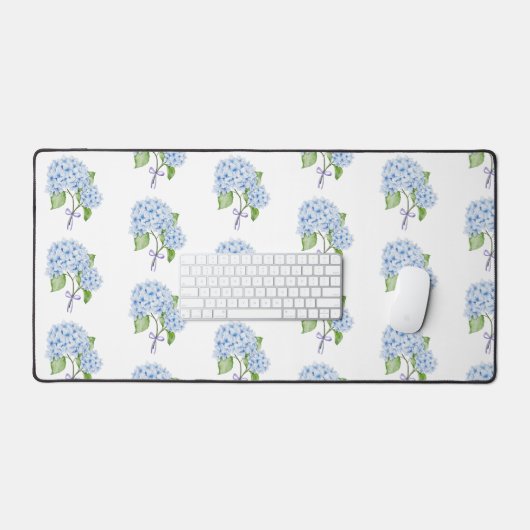 Grandmillenail hortensia boog waterverf preppy bureaumat (Keyboard & Muis)
