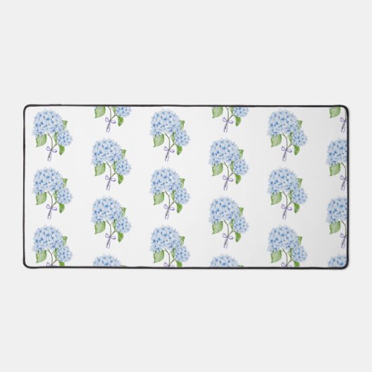 Grandmillenail hortensia boog waterverf preppy bureaumat (Voorkant)