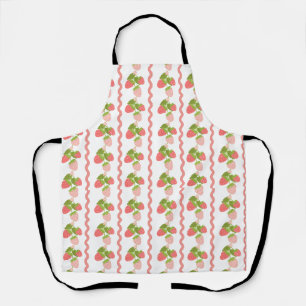 Grandmillenial aardbei roze zoete trendy schort