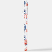 Grandmillenial Chinoiserie Gemberpot Roze Pioenroz iPhone Hoesje (Rechterkant)