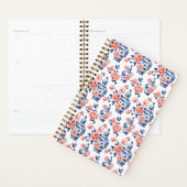 Grandmillenial Chinoiserie Ginger Jar Pink Peonies Planner (Display)