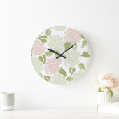 Grandmillenial hydrangea floral preppy grote klok (Huis)