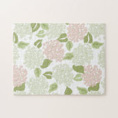 Grandmillenial hydrangea floral preppy  legpuzzel (Horizontaal)