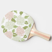 Grandmillenial hydrangea floral preppy  tafeltennisbatje (Zijkant)