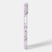 Grandmillenial MONOGRAM F LILA KLEINE BLOEMEN Case-Mate iPhone Case (Achterkant / Rechts)