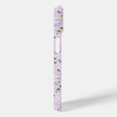 Grandmillenial MONOGRAM Z LILA KLEINE BLOEM Case-Mate iPhone Case (Achterkant / Rechts)