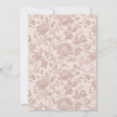 Grandmillenial Preppy  Bloemen Verjaardag Kaart (Achterkant)