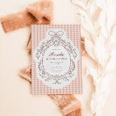 Grandmillenial Preppy  Bloemen Verjaardag Kaart