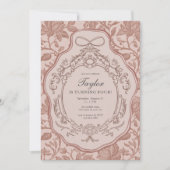 Grandmillenial Preppy  Bloemen Verjaardag Kaart (Voorkant)