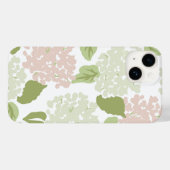 Grandmillenial preppy hortensia floral Case-Mate iPhone case (Achterkant (horizontaal))