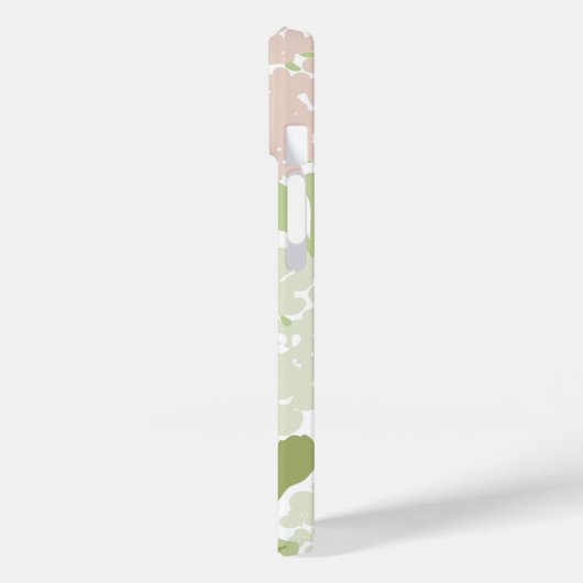 Grandmillenial preppy hortensia floral Case-Mate iPhone case (Achterkant / Links)