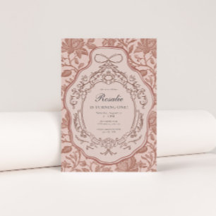 Grandmillenial Preppy  Meisjes 1e Verjaardag Kaart