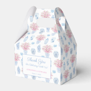 Grandmillenial roze blauw gember potje bruiloft do bedankdoosjes