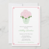 Grandmillenial roze en groen Baby shower voor meis Kaart (Voorkant)