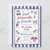 Grandmillennial 4 juli BBQ Kaart (Voorkant)