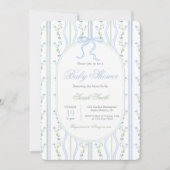 Grandmillennial-Baby shower Kaart (Voorkant)