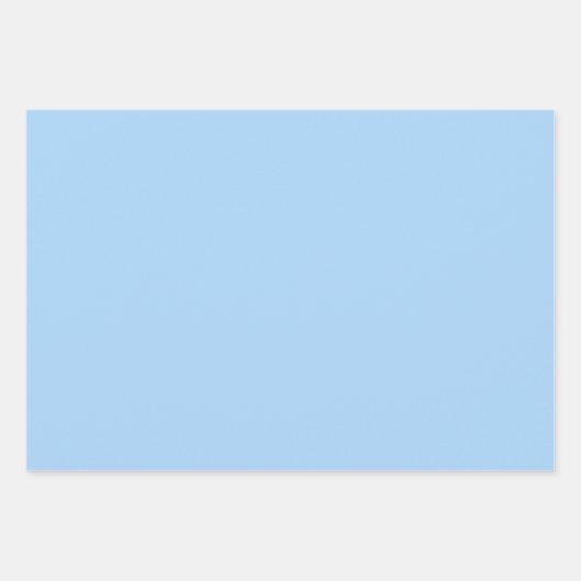 Grandmillennial Blue Bow Wrapping Paper Sheet Set (Voorkant 2)