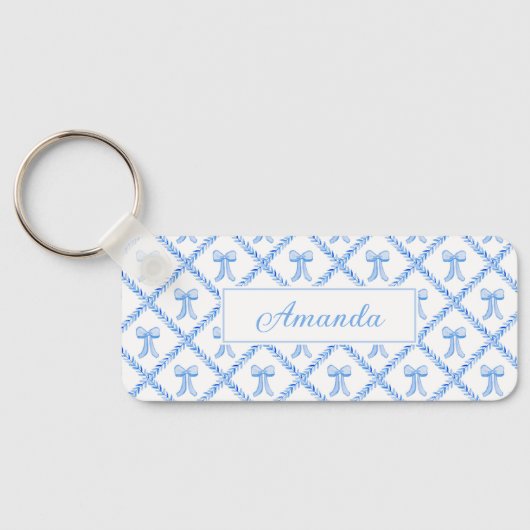 Grandmillennial  Bow Trellis Sleutelhanger (Achterkant)