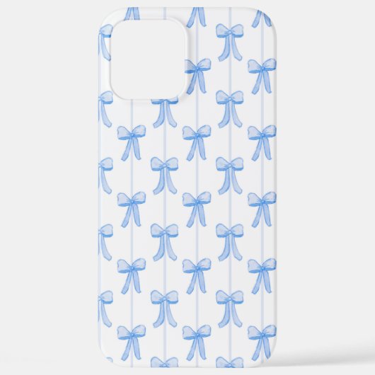 Grandmillennial Bows iPhone Case Hoesje (Achterkant)