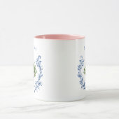 Grandmillennial Chinoiserie kerstboom Mok (Midden)