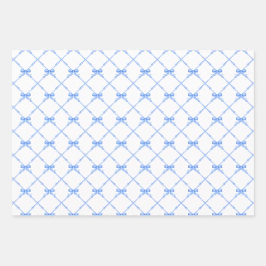 Grandmillennial Chinoiserie Topiary Wrapping Paper (Voorkant 3)